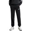 Anta Solid Patch Logo Print Knitted Fleece-Lined Joggers Men Bottoms Black 152247317-4