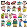 Charms para Zapatos de Dibujos Animados Crayon Shin-chan - Accesorios Desmontables de Goma PVC para Zapatos con Agujeros