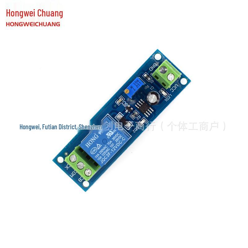 NE555 Adjustable 12V Delay Off Relay Module