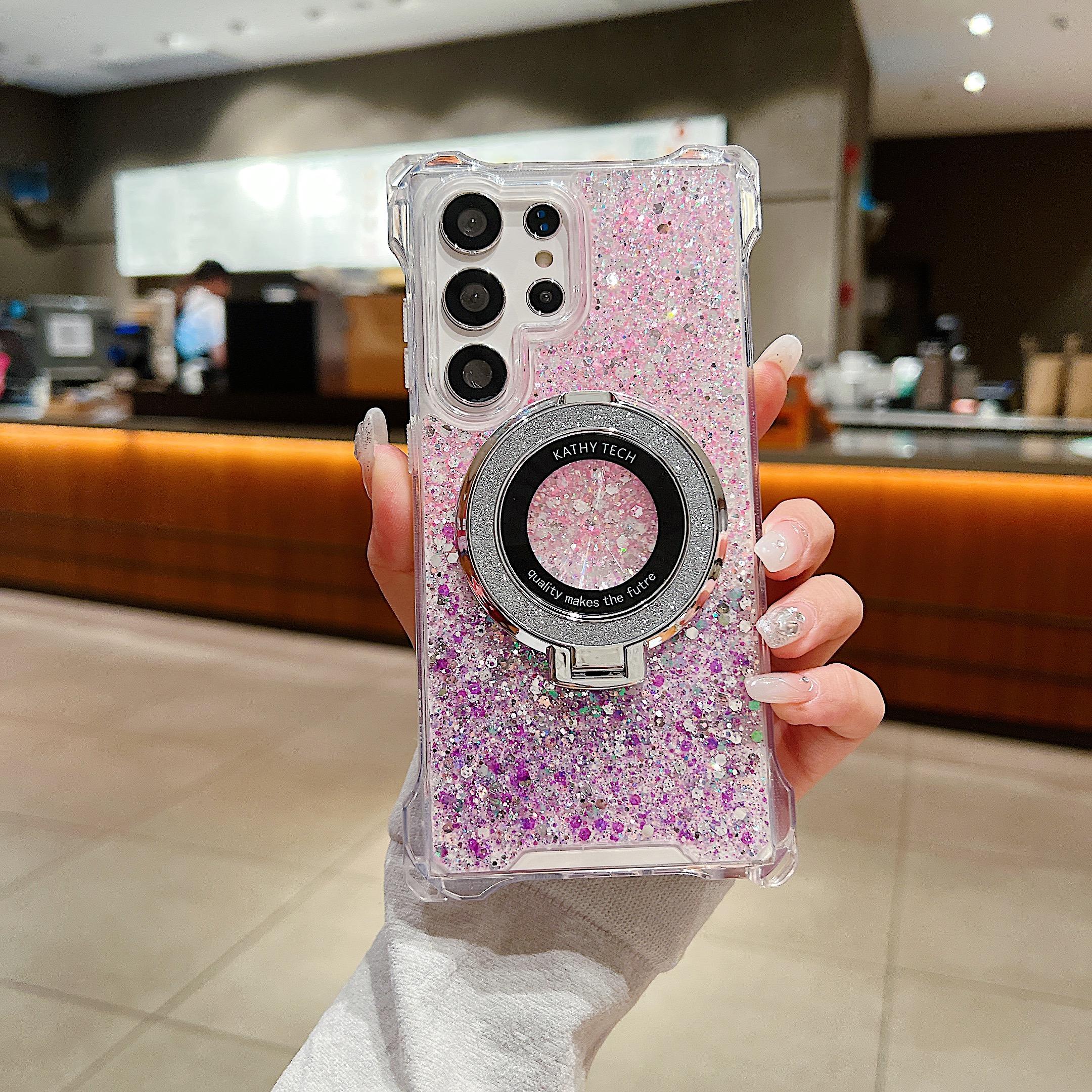 

Ring Holder Magnetic Gradient Color Phone Case for Samsung Galaxy S24 S23 S22 Ultra Plus A15 A55 A54 A34 A14 A53 A33 A13 Cover Galaxy A13 4G