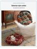 Bohemian Ethnic Style Square Floor Cushion for Balcony or Bedroom