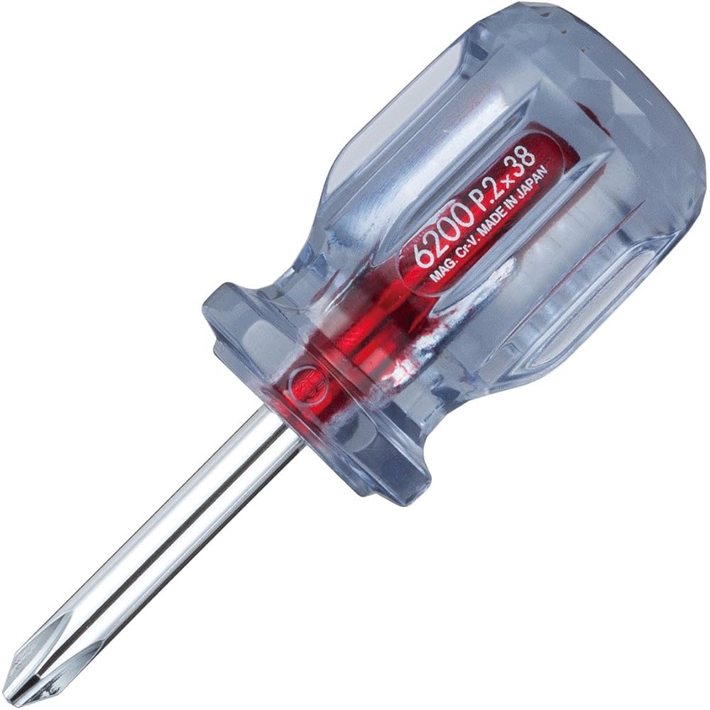 VESSEL (VESSEL) Crystaline Driver〈Stubby Type〉+2 x 38 6200