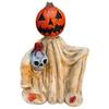 Pumpkins Head-Wizard Decor Home Decoration Miniature Figurine For Halloween Seasonal Present