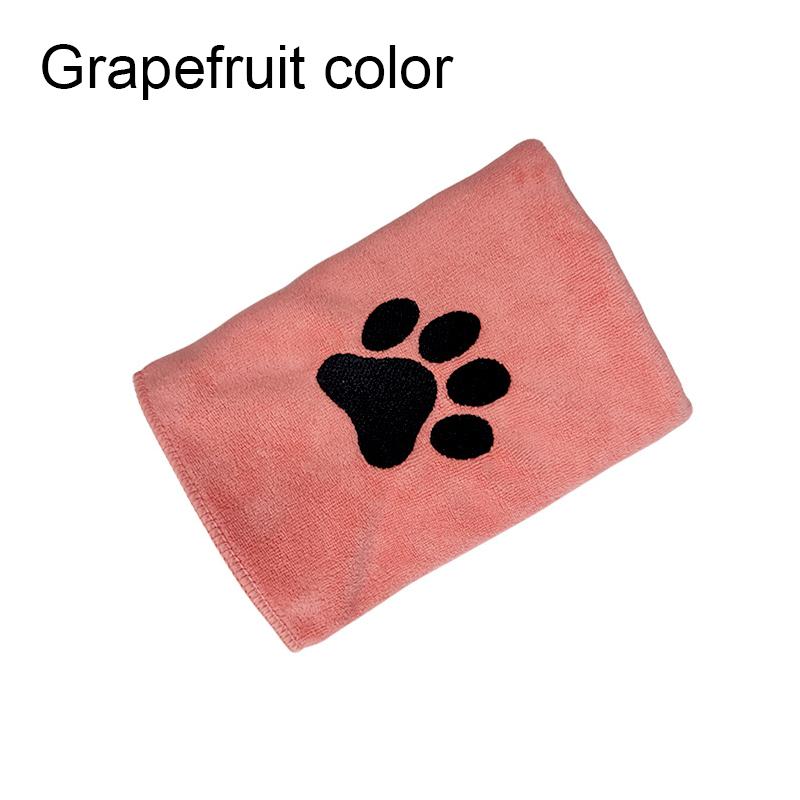 35*75cm/50*100cm Microfiber Pet Bath Towel Embroidered Super Soft Absorbent Cat For Dogs Blanket Grooming Supplies