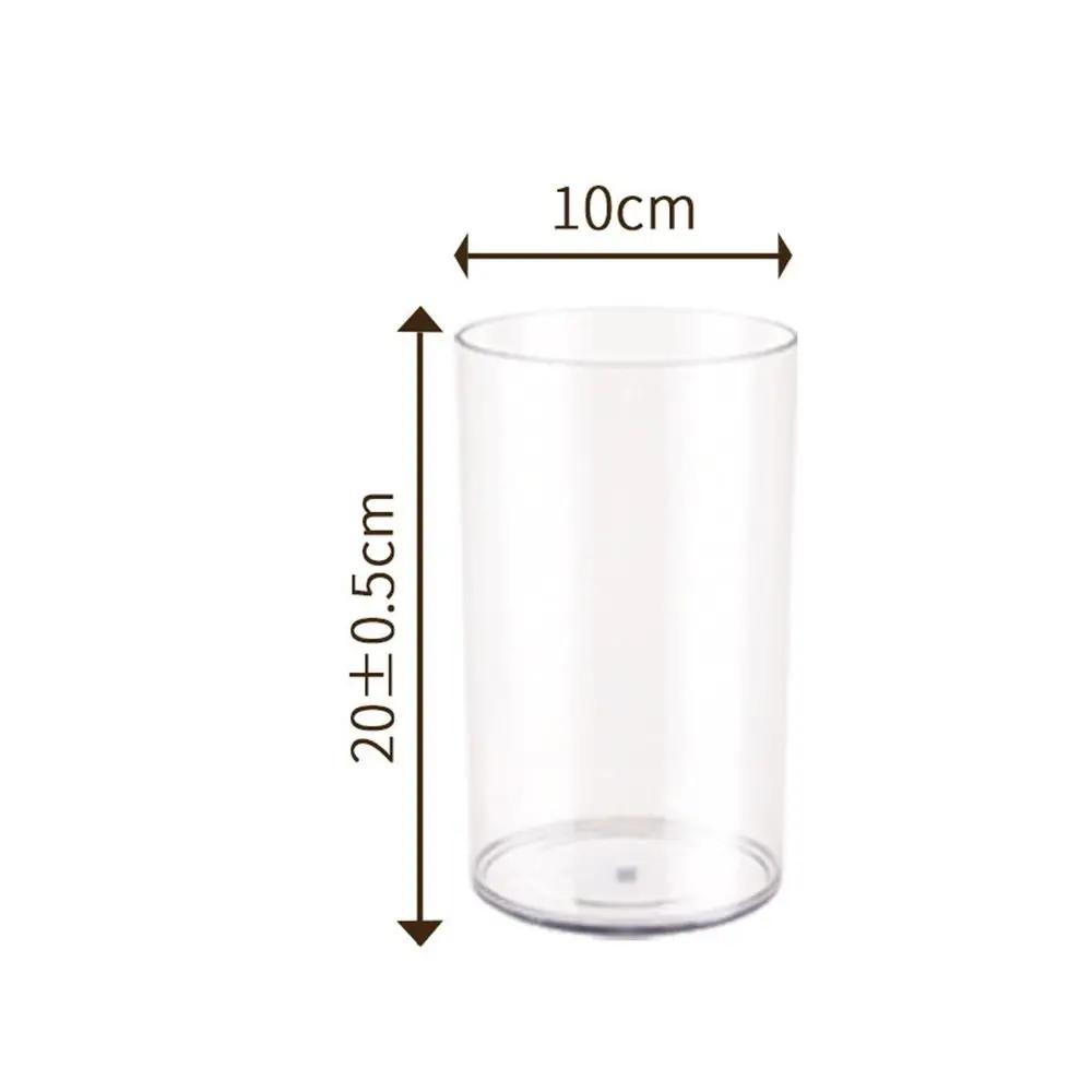 New Nordic Style Flower Bucket Acrylic Modern Deep Water Flower Pot Transparent Flower Wake Up Vase Home Decoration