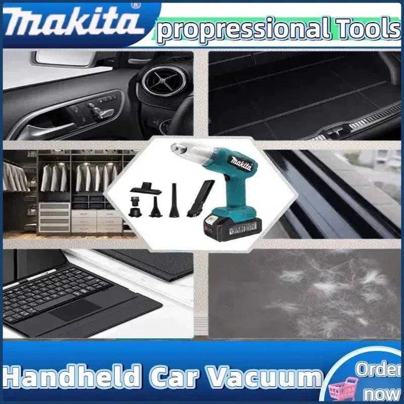 Makita Power Tools 18V  Mini Car Vacuum Cleaner Multifunction Handheld  Rechargeable  Dust Collect Tool
