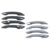 Car Decoration Door Handle Cover For Hyundai Sonata - Carbon Fiber Silver Cars Accessories Styling Upgrade