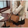 Tassel Decor Handbag Women Large Capacity Shoulder Bags Fashi Zipper Ladies Crossbody Bag With Removable Strap