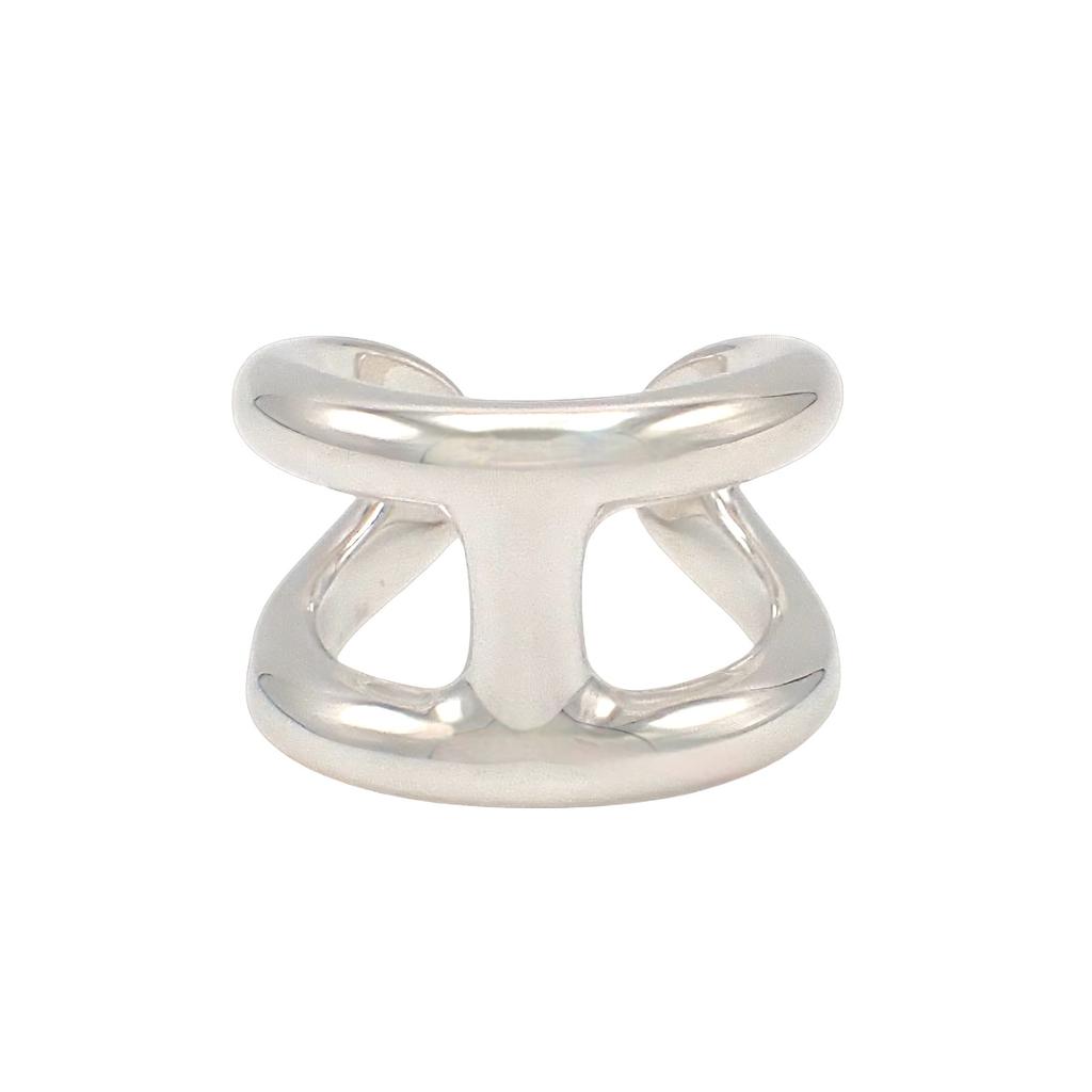 HERMES  H102536B 00 #15(JP Size)  ring Silver925 mens