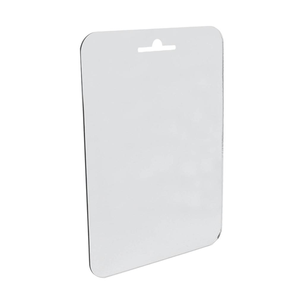 Large Fogless Shower Mirror Acrylic Shaving Mirror Bathroom Accessories with Hook