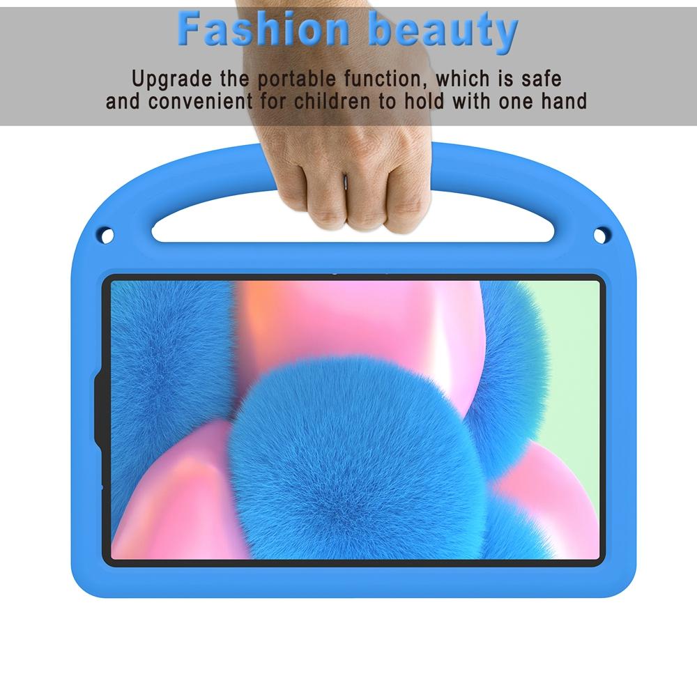 Samsung Galaxy Tab A9 A9+ Plus 2023 SM-X110 SM-X115 SM-X210 SM-X215 Etui Barnesikkert Tegneseriebokstav Bærbart EVA-Skum Støtsikkert Stativ Nettbrettdeksel