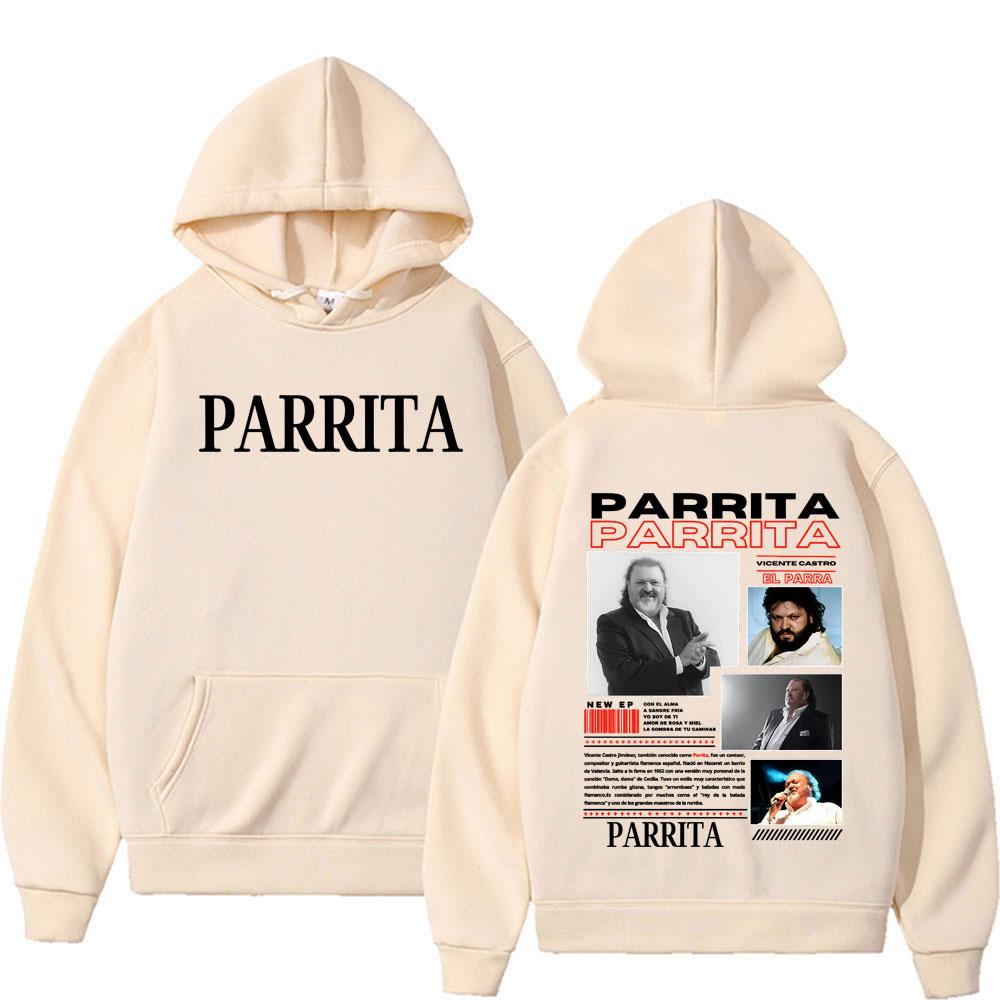 Hot Sale Limited Parrita Music Album Tour Graphic Hoodie Men Women Classic Oversized Comfort Hoodies Fashion Vintage Sweatshirts