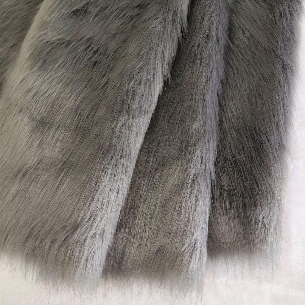 Tessuto Peluche Imita Pelliccia di Volpe 5cm Disponibile (Taglia piccola) per Tappeti e Abbigliamento