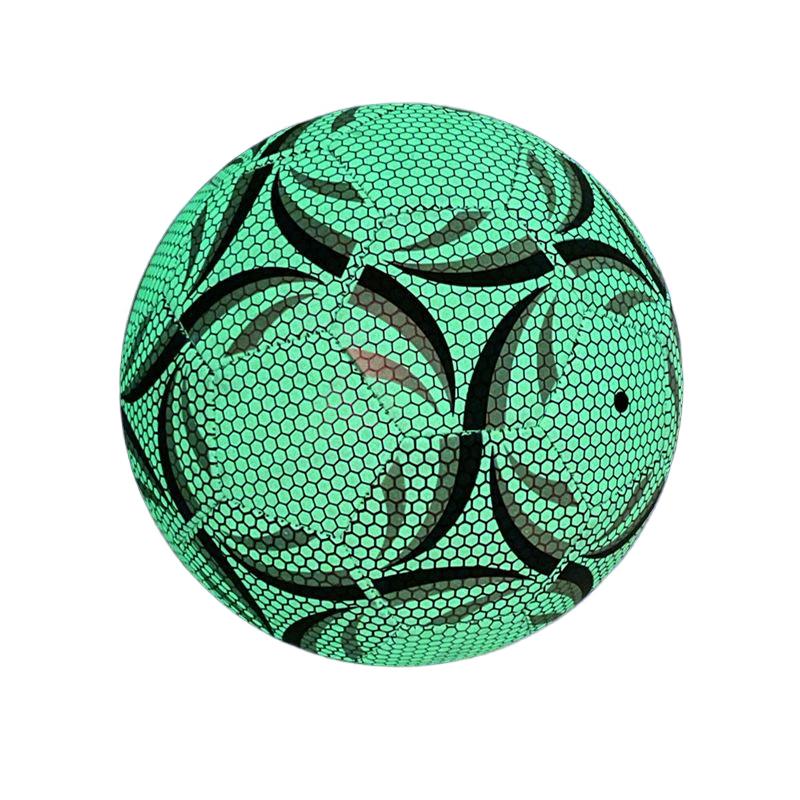 Luminous Fluorescent Green Football Size 5 Standard