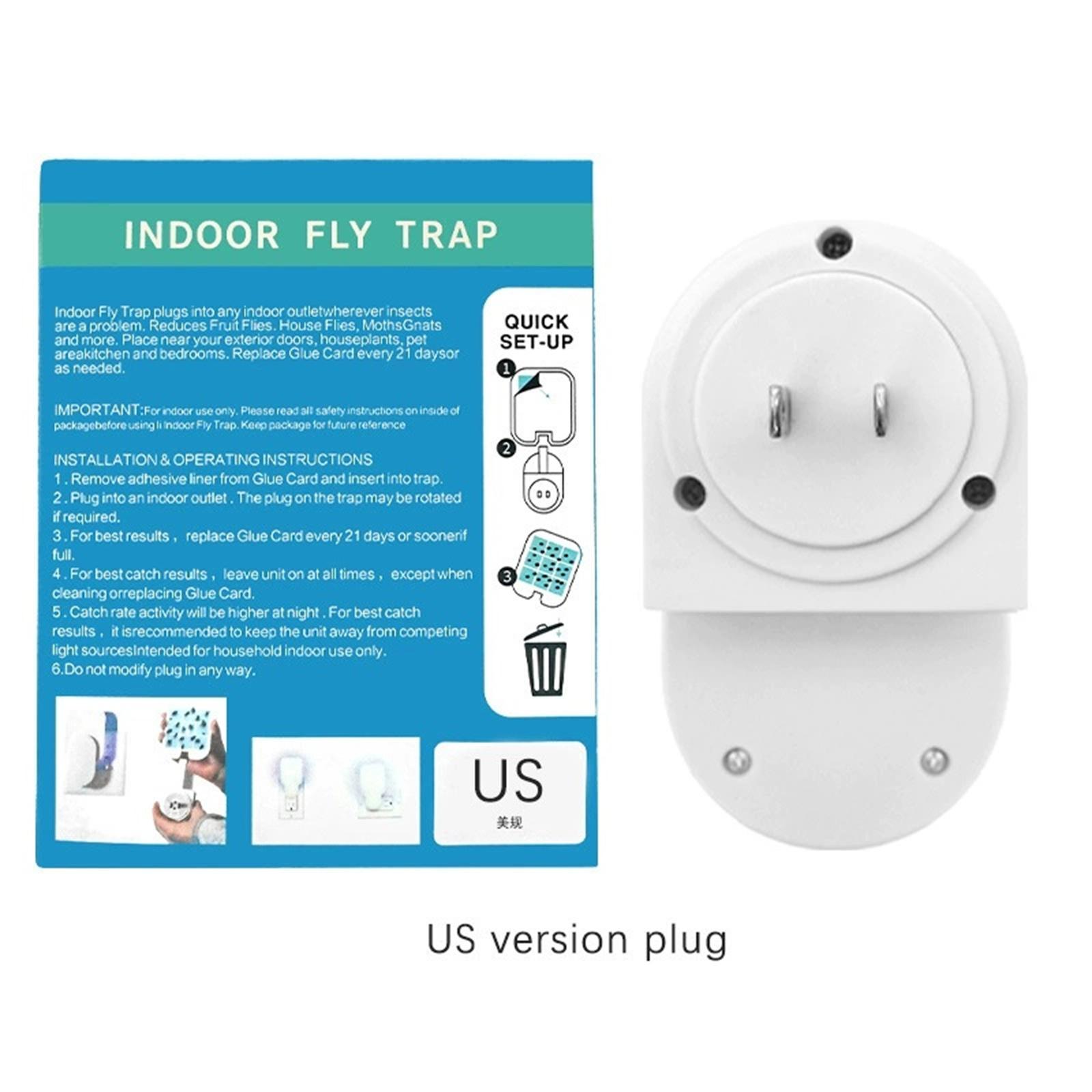 

Sticky Mosquito Trap & Insect Lamp – Effective Indoor Catcher for , & Home Use One Size