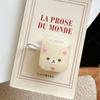 Applicable To the New AirPods Pro1 Apple Bluetooth Wireless Earphone Cover Pro1 Cartoon Creative Cute and Relaxed Bear