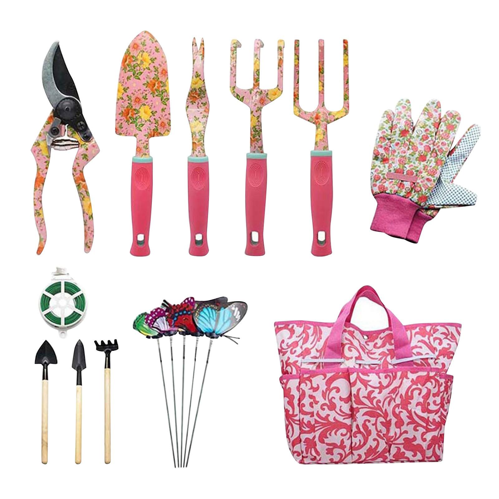 10Piece Gardening Tool Set For Women
