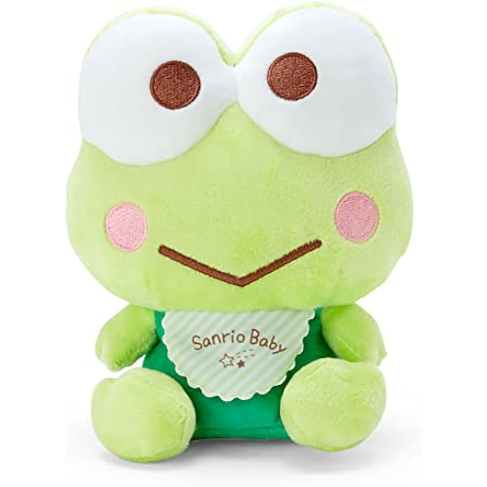 Sanrio (Sanrio Baby) washable plush toy KEROKEROPPI KEROKEROPPI SanrioBaby character 14.5 x 12.5 ...