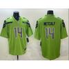 Mens Seattle Seahawks NFL Football Jersey Hoodie - Kupp 14 Darnold 2 Howell 10 Loose Fit Embroidered 2025