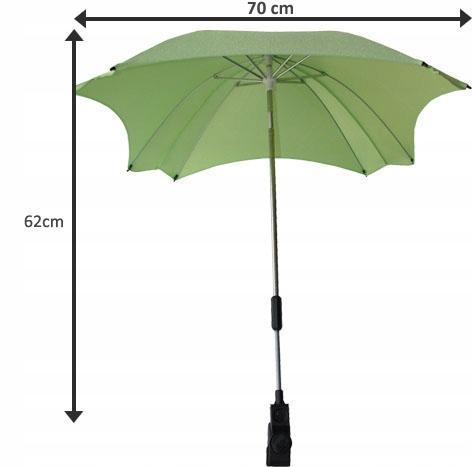 Square Umbrella For Stroller, Universal, With Uv