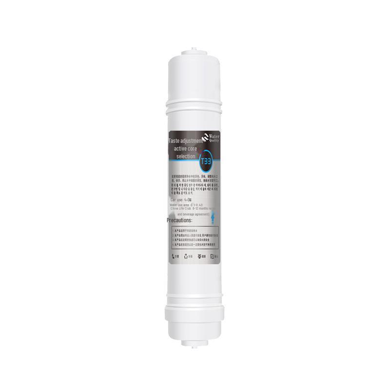 10-inch Quick-Connect T33 Coconut Shell Carbon Filter for Enhanced Taste & Bacteria Inhibition