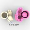 Multipurpose Dog Vase Silicone Mould Versatile Resin Cast Set for Home and Office Decoration and Jewelry Storage