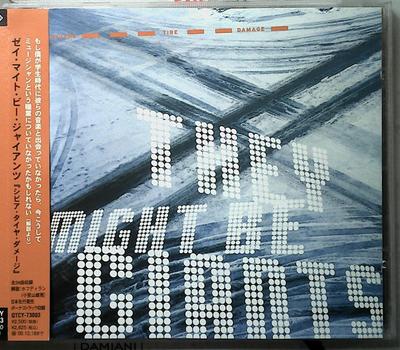 CD THEY MIGHT BE GIANTS - Sevier Tire Damage QTCY73003 Quattro 1998 Japan ObiRock Used