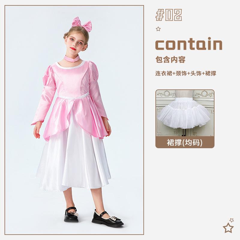 Halloween Children's Costume Anime Little Mermaid Mermaid Princess Ariel Girl Cinderella Show Costume