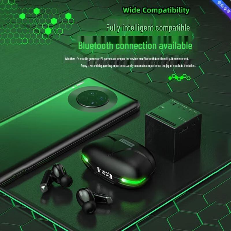 Lenovo Auricolari da Gaming True Wireless GM3