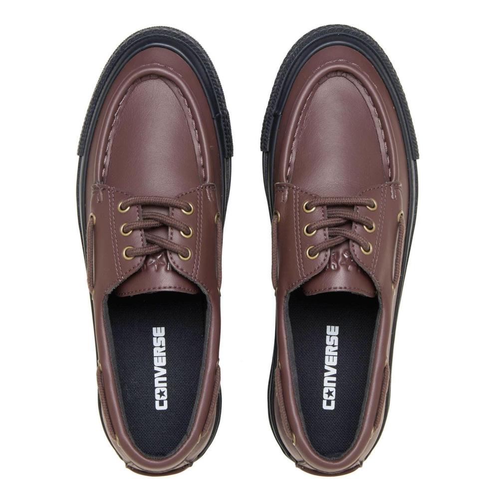 Converse All Star Chunk Ms Ox Dark Brown  Blk 31316771 Dark Brown  Blk