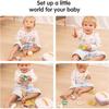 10 Pack Baby Rattle Toys with Storage Box,Infant Grab and Spin Rattles, Early Educational Toys for Newborn Baby Gifts 3, 6, 9,12 Months Girls and Boys