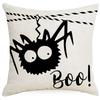 New Halloween Pillowcase Living Room Sofa Bedroom Pillow Single Side Linen Black Pillow