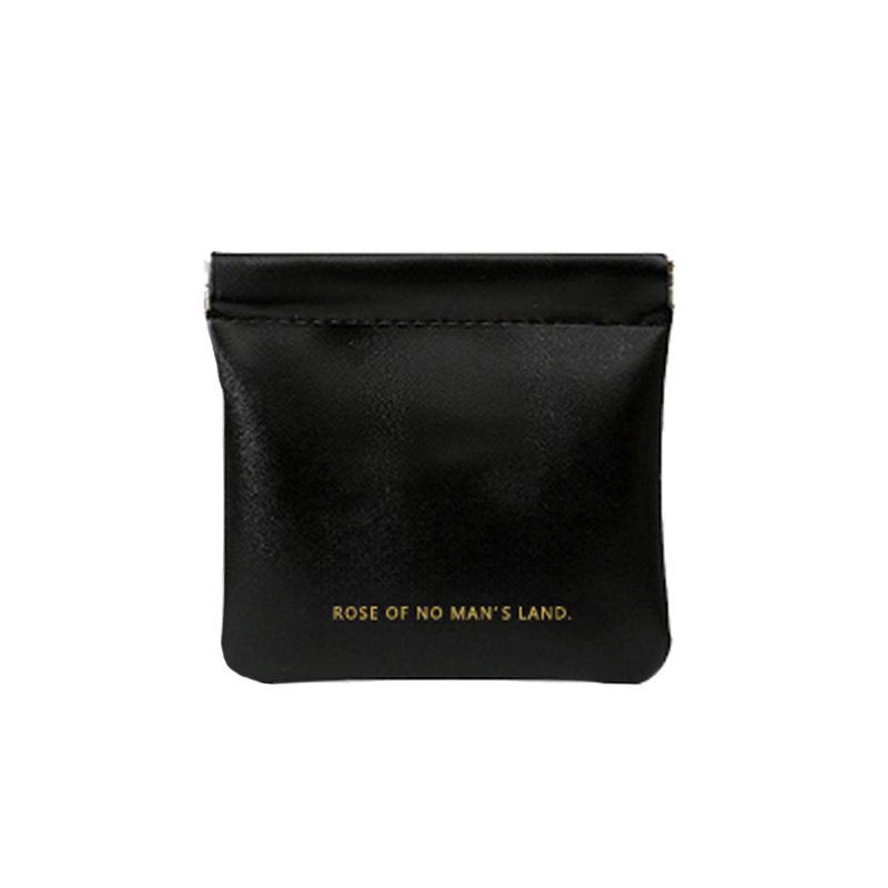 Compact Auto-Close Shrapnel Bag: Earphone, Cable & Cosmetic Portable Storage