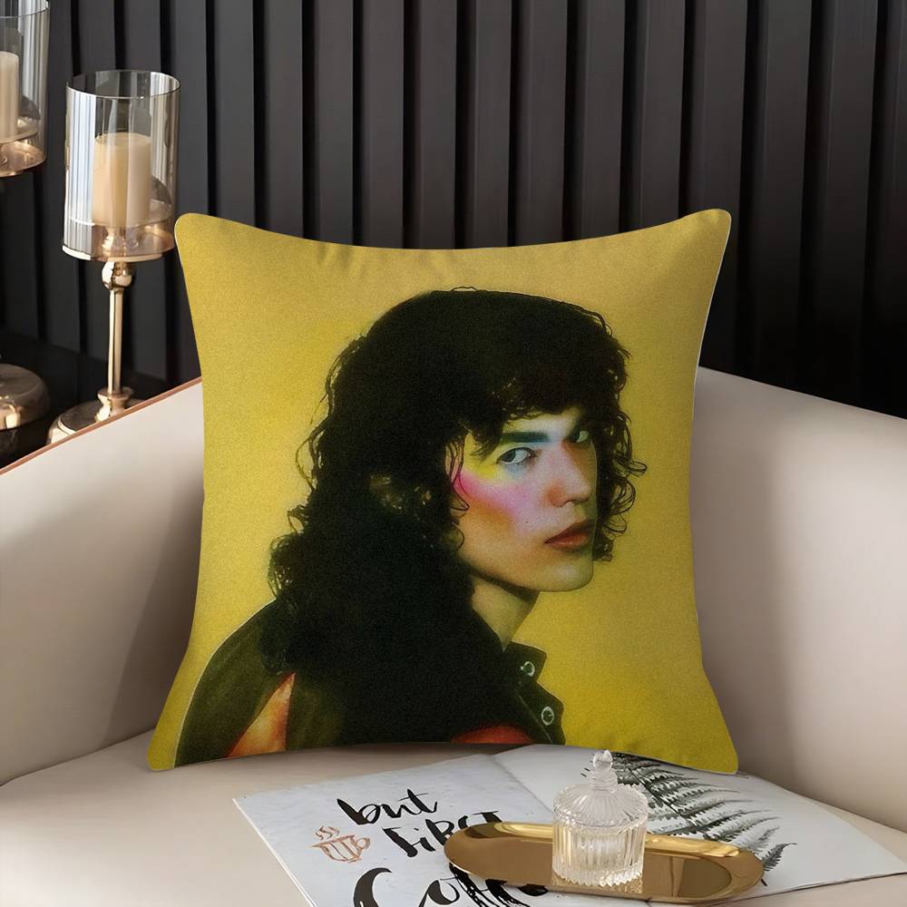 Conan Gray Holidays Pillow Case Home Dorm Chair Back Short Plush Double-Sided Printing Office Nap Time Cushion Cover