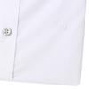 S.T. Dupont Long Sleeve Slim Fit Stretch Spandex White Shirt Se5fm22ls922swh 