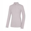 Kolon Sport Women'S Fleece-Lined Hiking Half-Zip Long Sleeve T-Shirt Oas Kut0477W
