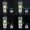 2 stücke P21W Led Canbus Lampen 1156 BA15S BAU15S PY21W T20 7440 W21W 7443 W21/5W 3030SMD Cool Fan auto Blinker Rückfahr Licht Keine Hyper Flash Auto Lampen