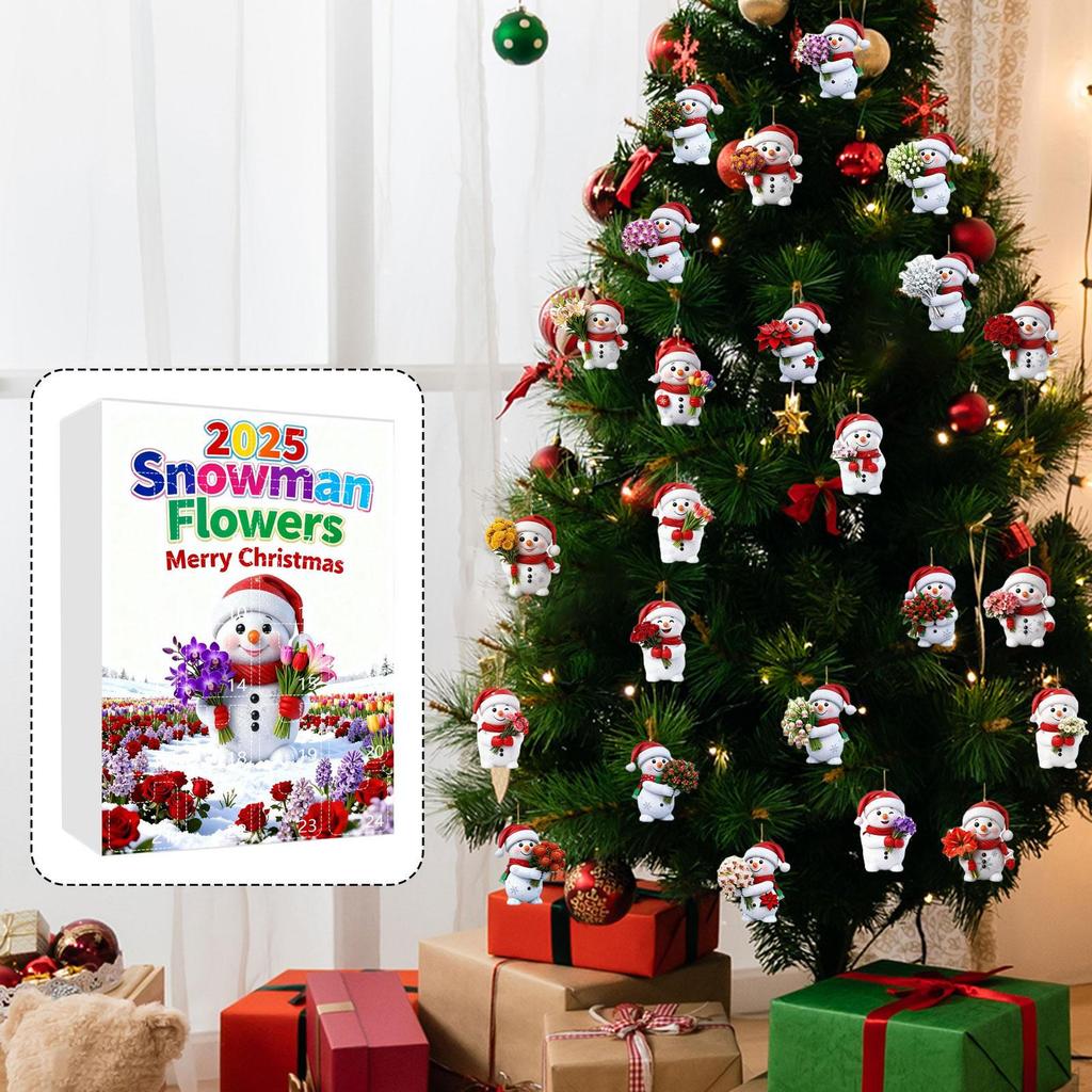 Weihnachts-Adventskalender 24 Tage Countdown