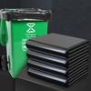 100Pcs 50X60Cm Black Outdoor Disposable Plastic Garbage Bag, Large Capacity And Thickness, Leak-Proof And Durable