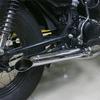 Silenziatore Universale per Scarico Moto Retro Vintage Classico Cromato Escap Moto per cg125 sr400 cb500 vt500 CM300 500 Cafe