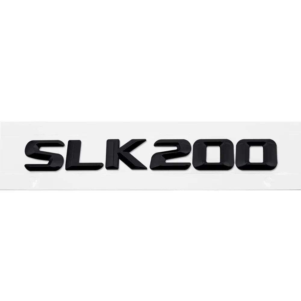 Automotive 3D Digital Alphabet Trunk Badge Decal for Mercedes Benz SLK55 SLK63 SLK200 SLK230 SLK250 SLK280 SLK300 SLK320 SLK350