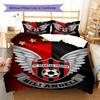 FC Spartak Trnava Pattern Bedding,Quilt Set Quilt Cover Pillowcase Home Birthday Gift(1 * duvet cover + 2 * pillowcase, without core)