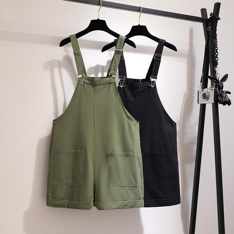 

Летние свободные джинсовые комбинезоны, шорты, комбинезоны больших размеров, повседневные женские комбинезоны с карманами большого размера