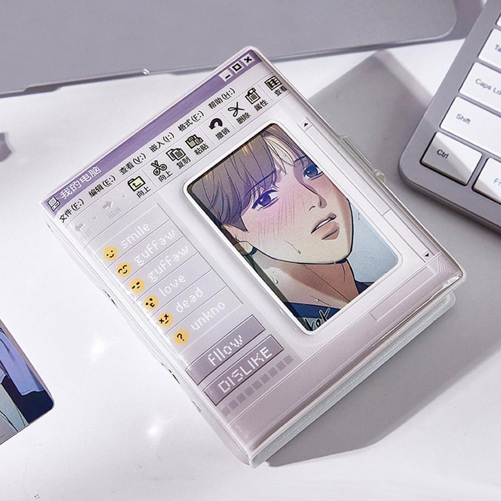 Mini Idol Binder Card Album Gentle 3 Inch Photo Album Photo Protector High Value Commemorative Album
