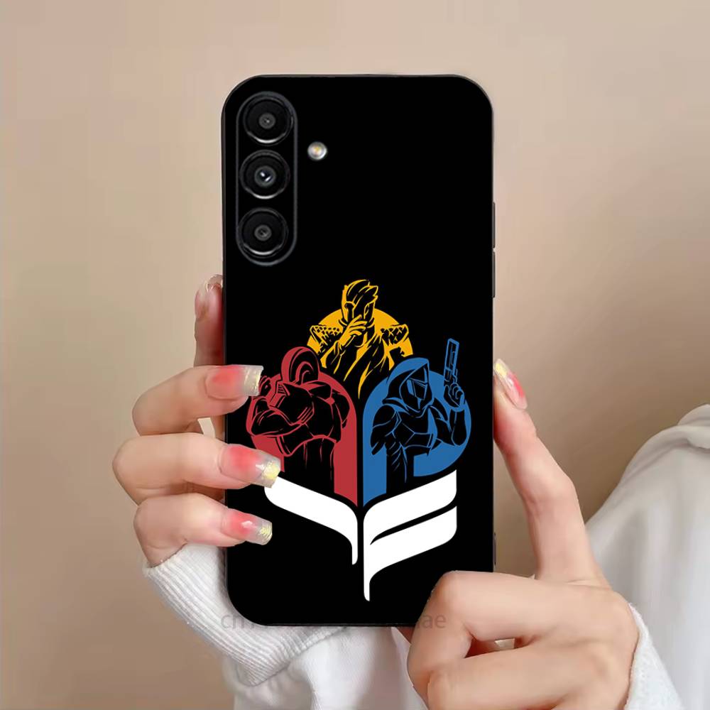 Destiny 2 Game Silicone Phone Case For Samsung S25,24,21,22,23,S30,Ultra,S20,Plus,Fe,Lite,Note,S10,S9,Black Soft Shell