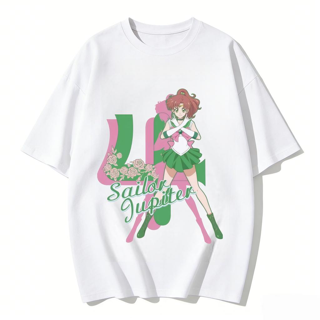 T-shirt with Print Sailor Jupiter Sailor Moon 2026, Unisex, Universal, Everyday T-shirt for Men, Women, Children,