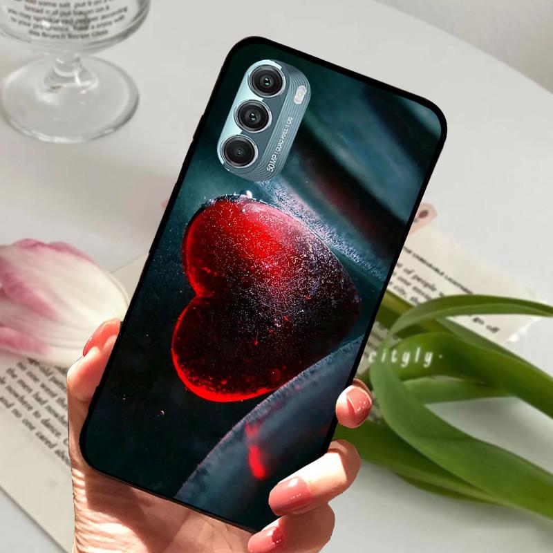 Etui do Moto G52 G82 G71S Odporne na wstrząsy Silikonowe Miękkie TPU Tylna Pokrywa Dla Motorola Moto G52 G71S 5G Funda G 82 G 52 Etui na Telefon