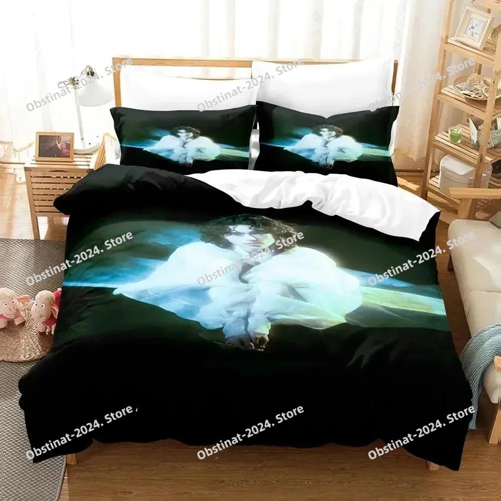 3D-Druck Sänger Conan Gray Bettwäsche-Set Bedrucktes Bett-Set Bettbezug Laken Kissenbezug Bett Weiche Deckenbezug Voll Queen King Size