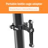 1Set Bicycle Water Bottle Cage Holder Adapter Motorcycle Mtb Kettle Rack Mount