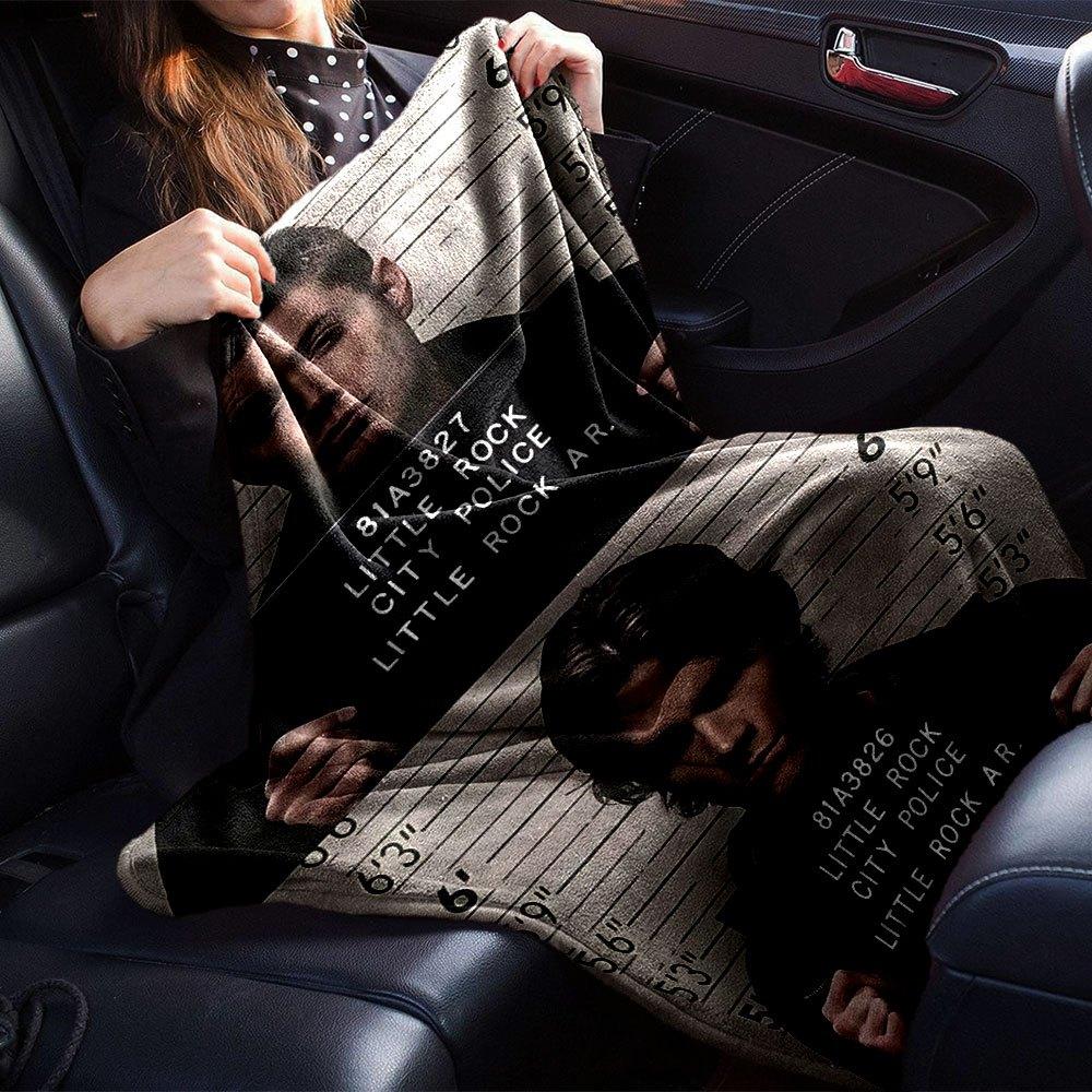 1 szt. Koc Supernatural 21 Miękki Ciepły Kocyk do Domu, Biura, Podróży Całoroczny Przytulna Pościel Prezent, Przytulny Akcesorium Biurowe